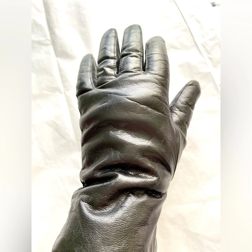 EUC! Real Leather Thinsulate Gloves
